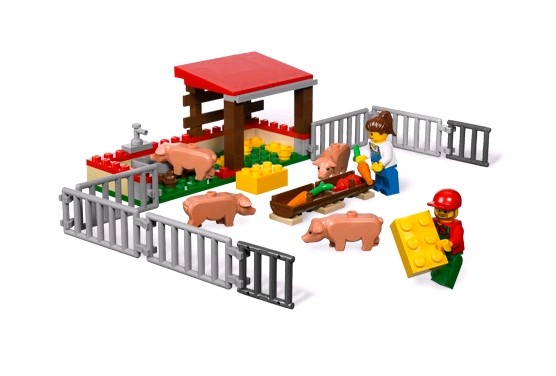Lego 7684 City Vepřín a traktor