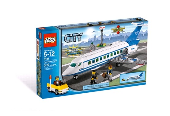 Lego 3181 City Dopravní letadlo