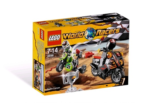 Lego 8896 World Racers Snake Canyon