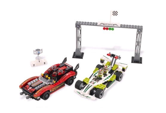 Lego 8898 World Racers Wreckage Road