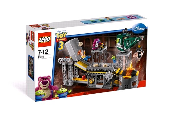 Lego 7596 Toy Story Únik z drtičky odpadu