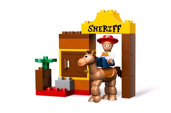 Lego 5657 Duplo Toy story Jessie v akci