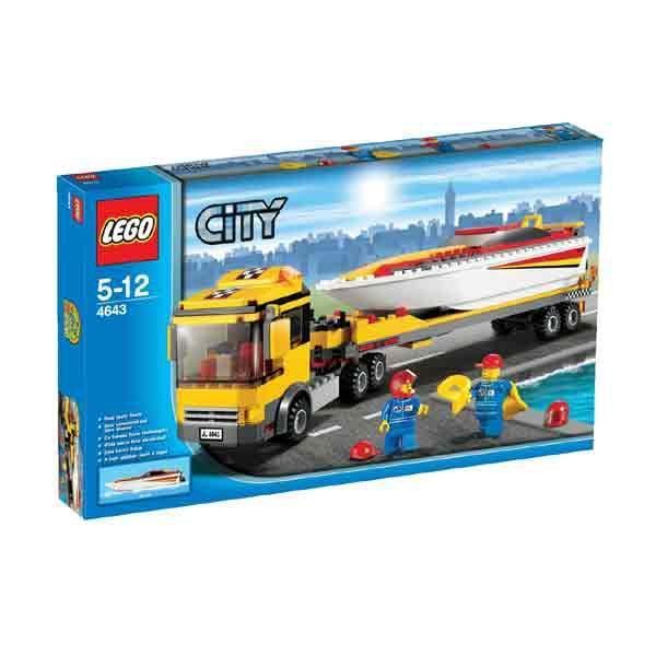 Lego 4643 City Přívěs na motorový člun