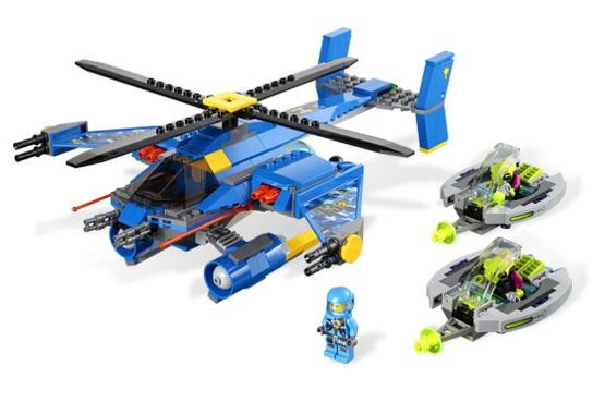 Lego 7067 Alien Conquest Jet-copter encounter