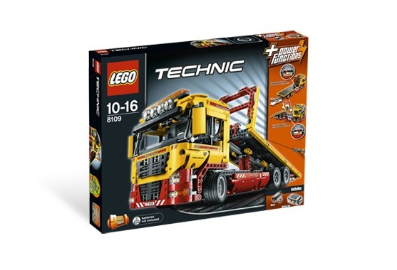 Lego 8109 Technic Náklaďák s podvalníkem
