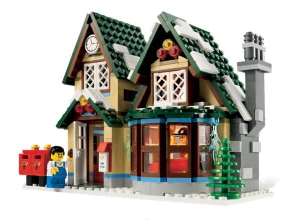 Lego 10222 Exkluzivní Vánoční pošta