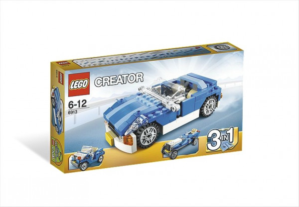 Lego 6913 Creator Modrý závoďák