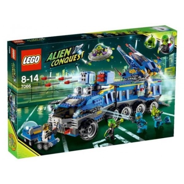Lego 7066 Alien Conquest Velitelství obrany Země