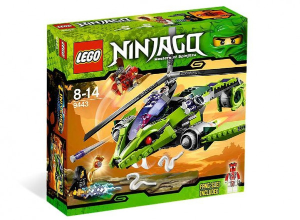 Lego 9443 Ninjago Hadí vrtulník