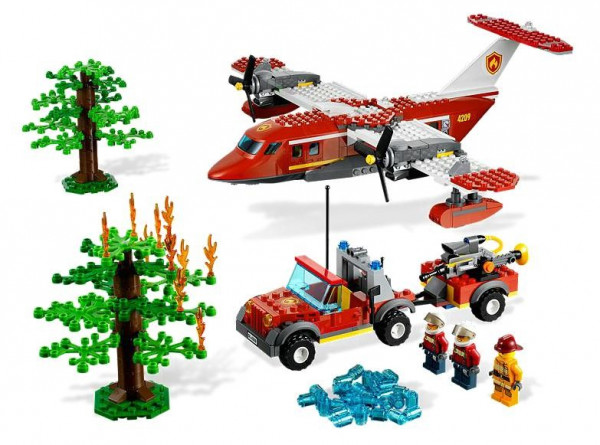 Lego 4209 City Hasičské letadlo