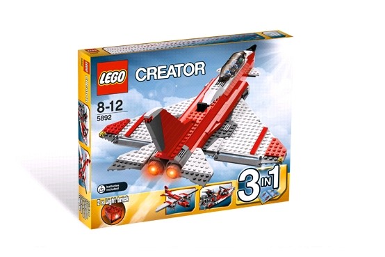 Lego 5892 Creator Burácející tryskáč