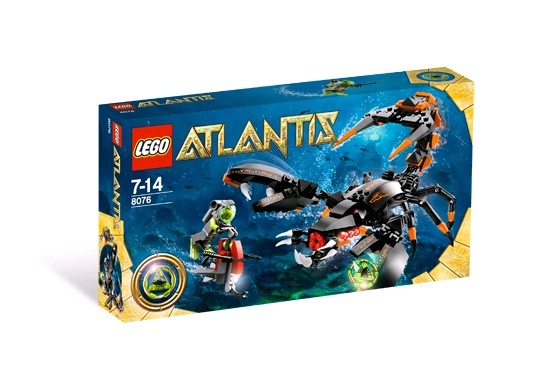 Lego 8076 Atlantis Hlubokomořský útočník