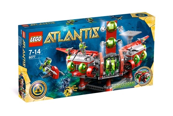 Lego 8077 Atlantis Výzkumné ústředí Atlantis