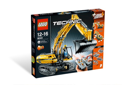 Lego 8043 Technic Bagr s motorem.