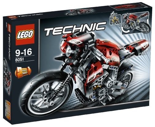 Lego 8051 Technic Motorka