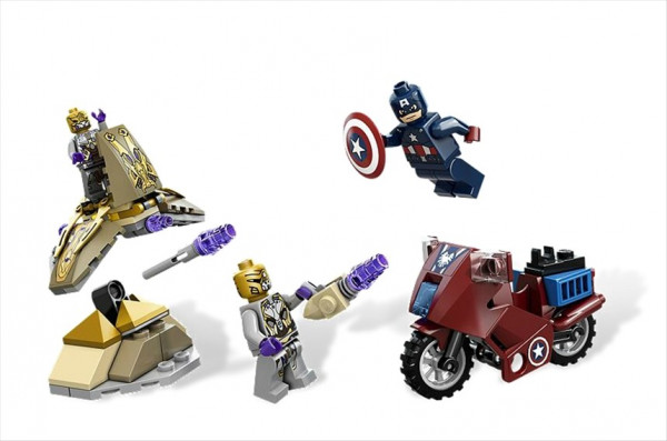 Lego 6865 Captain America Pomsta na motorce