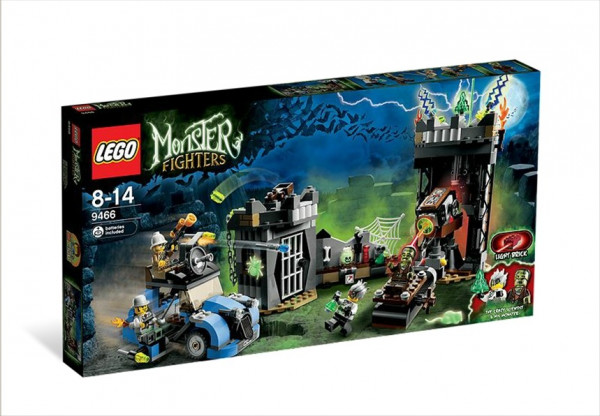 Lego 9466 Monster Fighters Šílený profesor a jeho