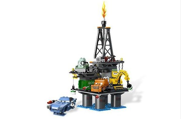 Lego 9486 Cars Únik z ropné plošiny