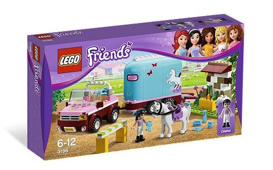 Lego 3186 Friends Emmin přívěs pro koně