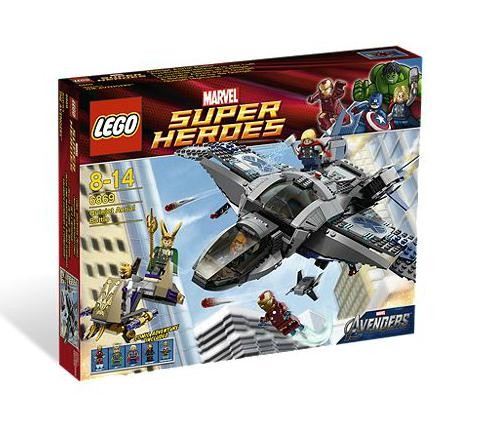 Lego 6869 Super Heroes Quinjet letecké bitvy