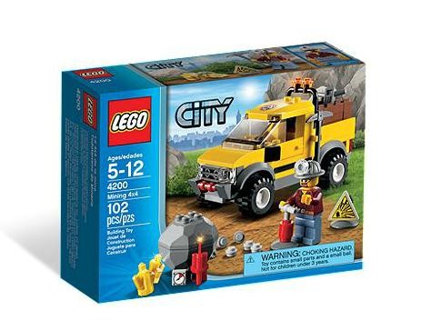Lego 4200 City Těžba 4x4