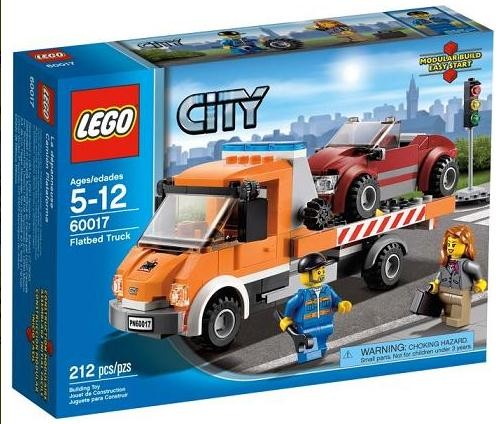 Lego 60017 City Auto s plochou korbou