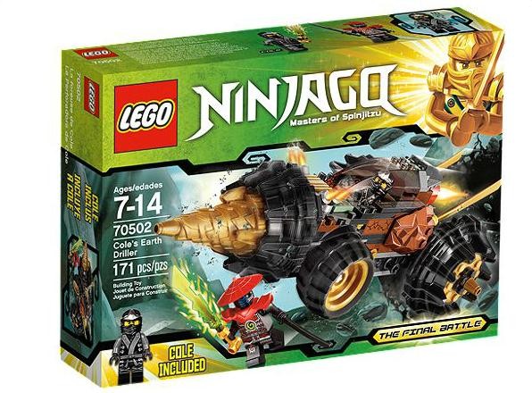 Lego 70502 Ninjago Coleova zemní vrtačka
