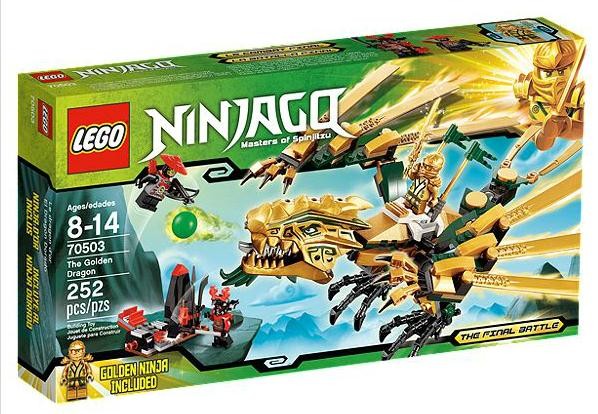 Lego 70503 Ninjago Zlatý drak
