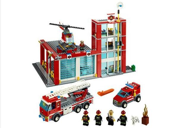 Lego 60004 City Hasičská stanice