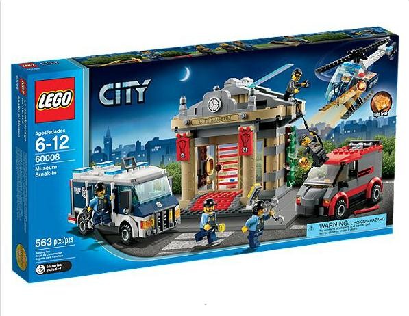 Lego 60008 City Loupež v muzeu