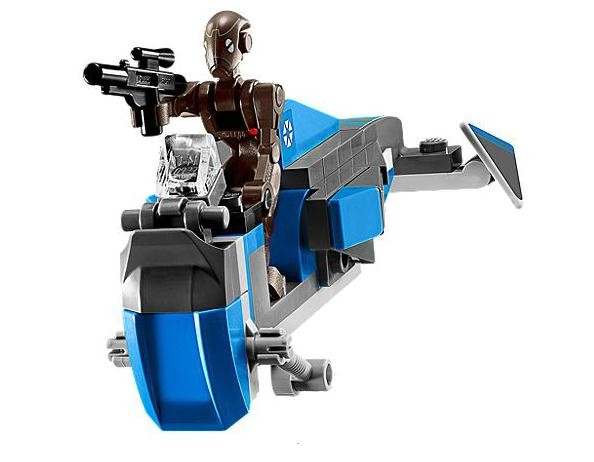 Lego 75012 Star Wars BARC Speeder s postranním voz
