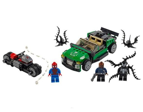 Lego 76004 Super Heroes Spiderman - pavoučí pronásledování