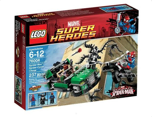 Lego 76004 Super Heroes Spiderman - pavoučí pronásledování