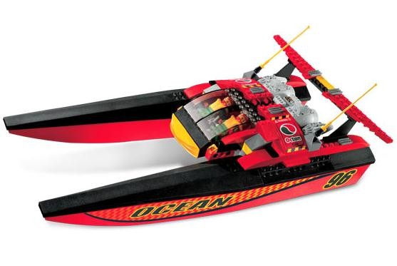 Lego 7244 City Motorový člun
