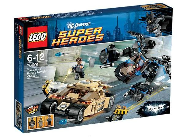 Lego 76001 Super Heroes Batman vs. Bane: honička