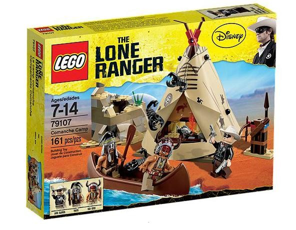 Lego 79107 Lone Ranger Tábor Komančů