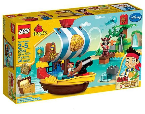 Lego 10514 Duplo Pirát Jake Na pirátské lodi