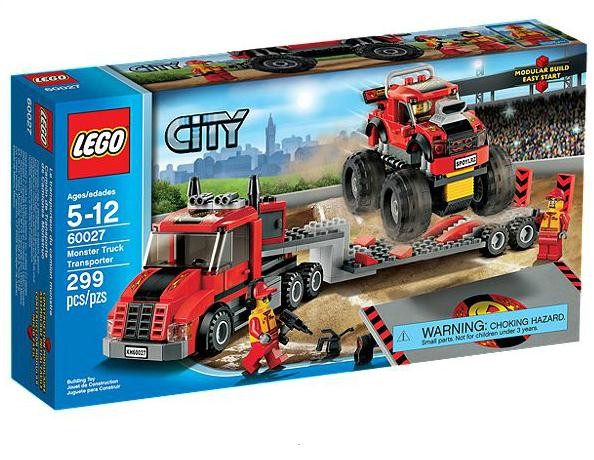 Lego 60027 City Monster Truck Transporter