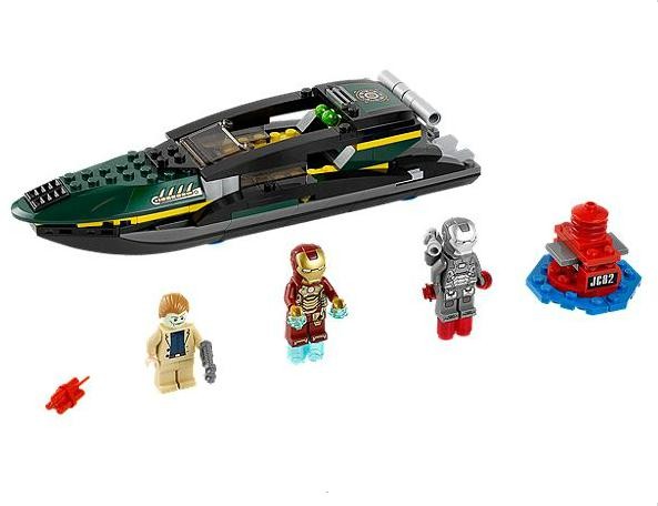 Lego 76006 Super Heroes Iron Man 3: námořní bitva
