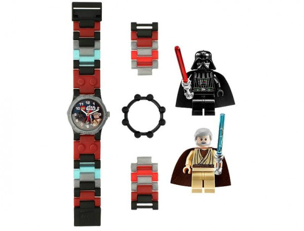 Lego 5002211 hodinky Star Wars Obi-Wan Kenoby vs. Darth Vader