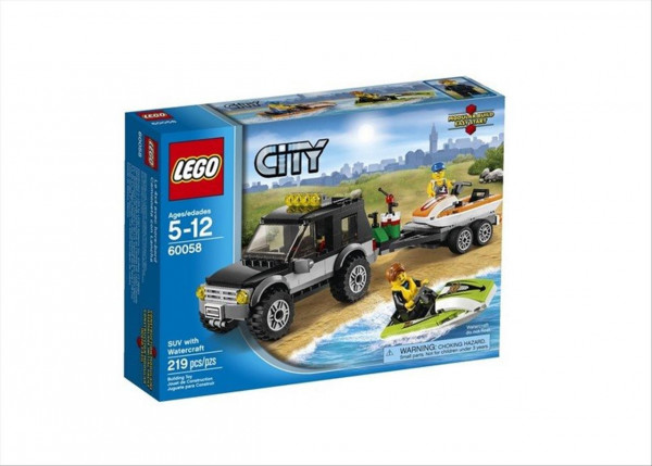 Lego 60058 City SUV s vodním skútrem