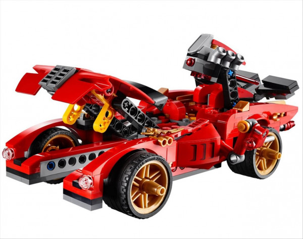 Lego 70727 Ninjago Kaiův červený bourák X-1