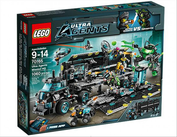 Lego 70165 Ultra Agents Centrála ultra agentů