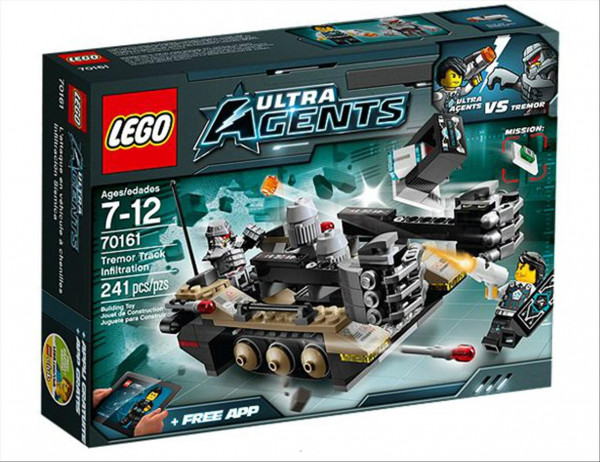Lego 70161 Ultra Agents Tremorovo pásové vozidlo