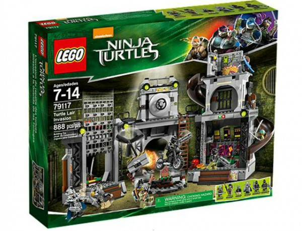 Lego 79117 Ninja Turtles Invaze do želvího doupěte