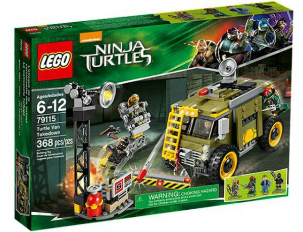 Lego 79115 Ninja Turtles Zničení želví dodávky