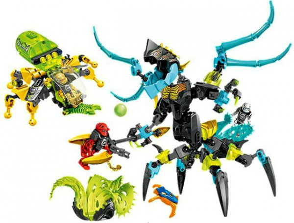 Lego 44029 Hero Factory Monstrom Královna versus Furno, Evo a Stormer