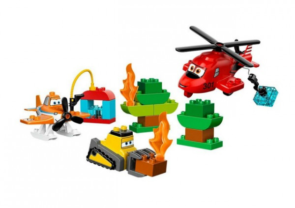 Lego 10538 Duplo Planes Hasiči a záchranáři