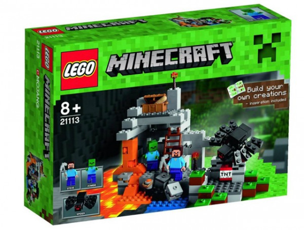 Lego 21113 Minecraft Jeskyně
