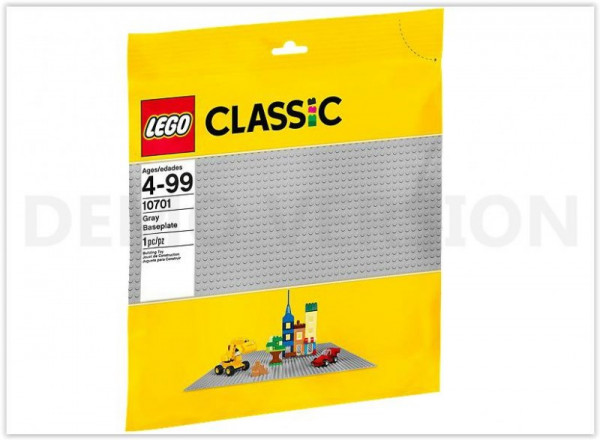 Lego 10701 Šedá podložka velká (628)